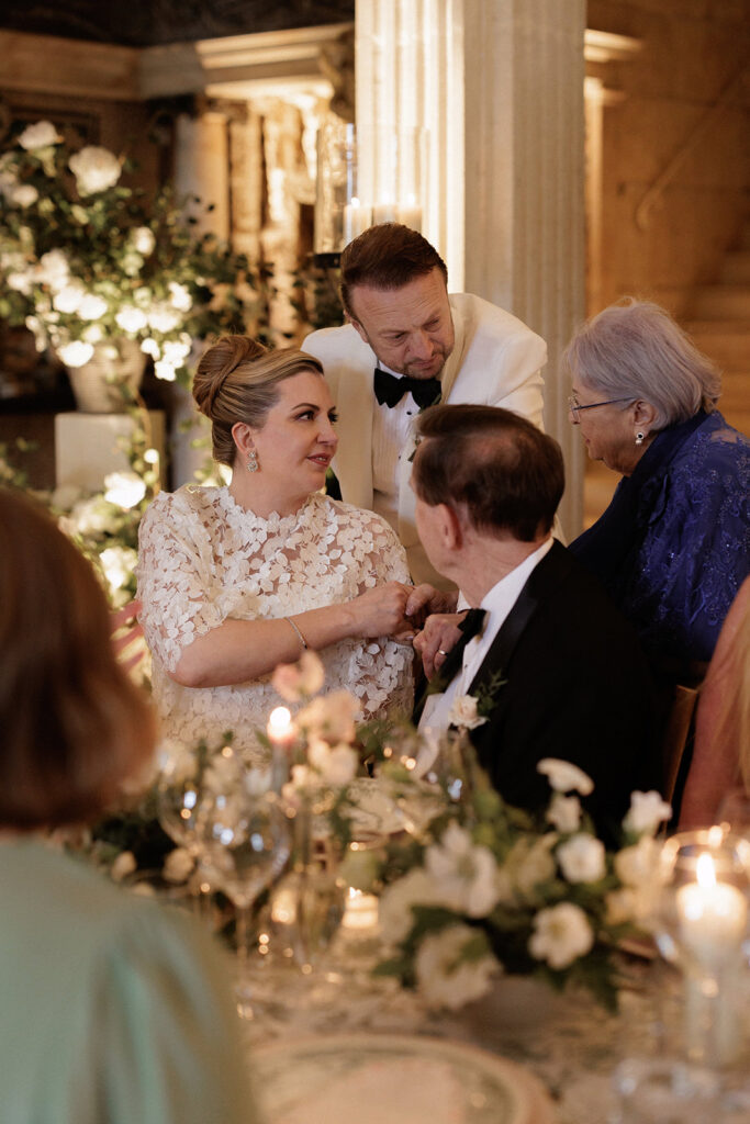Personalised Embroidered Bows For A Black-Tie Wedding at Euridge Manor