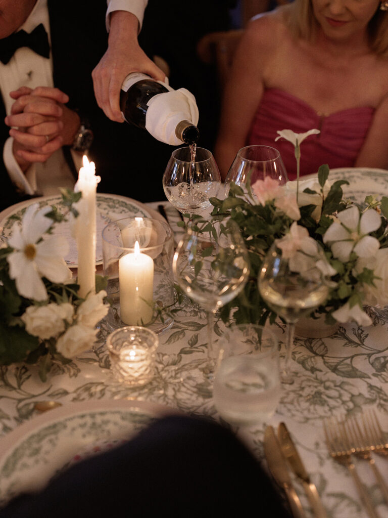 Personalised Embroidered Bows For A Black-Tie Wedding at Euridge Manor