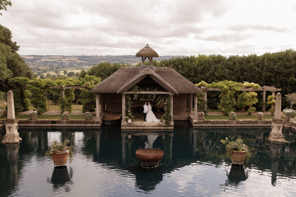 Personalised Embroidered Bows For A Black-Tie Wedding at Euridge Manor