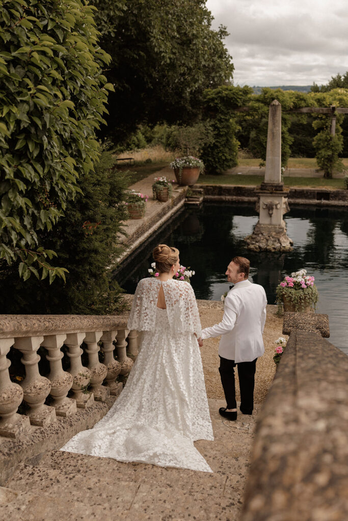 Personalised Embroidered Bows For A Black-Tie Wedding at Euridge Manor