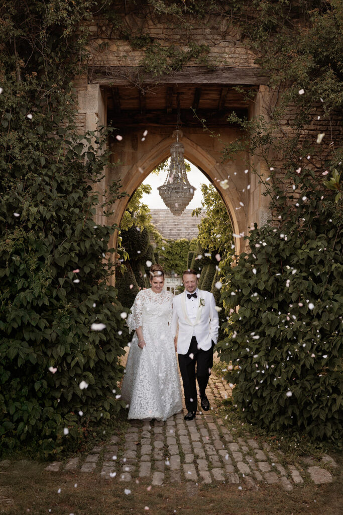 Personalised Embroidered Bows For A Black-Tie Wedding at Euridge Manor