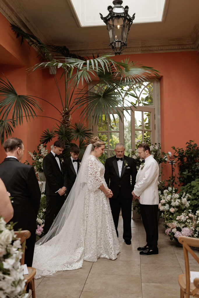 Personalised Embroidered Bows For A Black-Tie Wedding at Euridge Manor