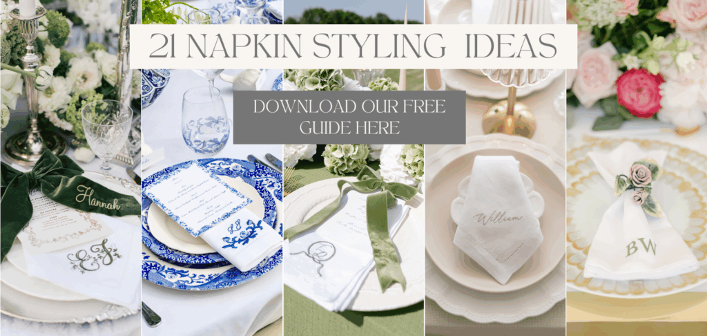 Personalised Embroidered Bows For A Black-Tie Wedding at Euridge Manor