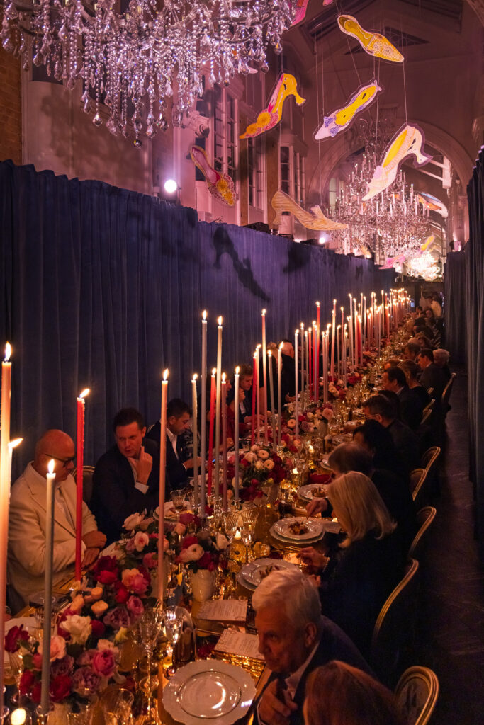 Bespoke Embroidered Napkins for a Manolo Blahnik Celebration