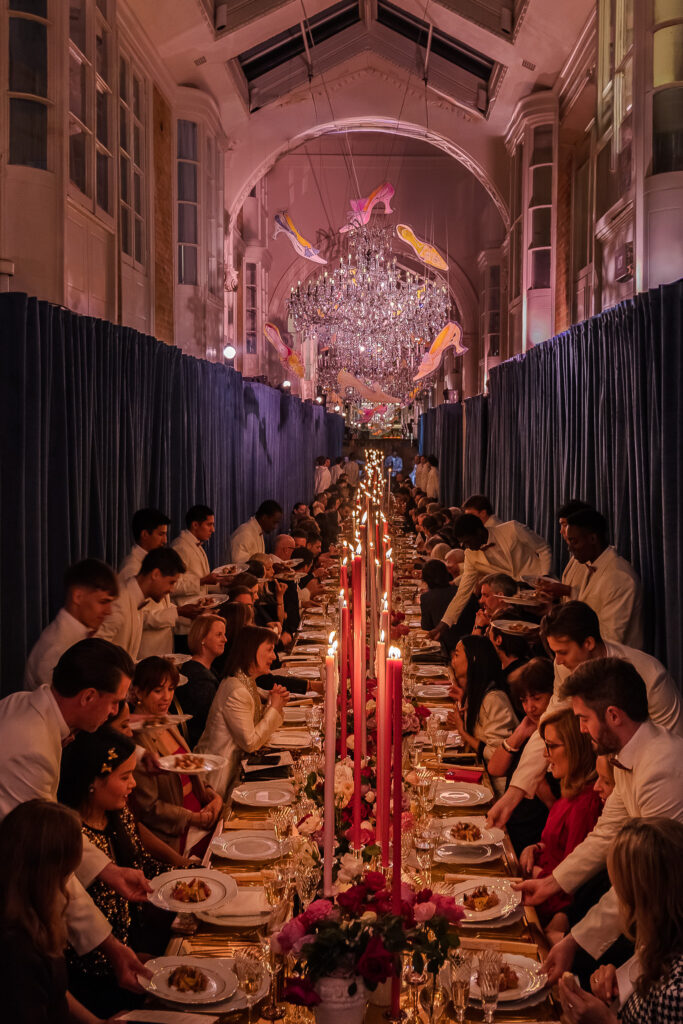 Bespoke Embroidered Napkins for a Manolo Blahnik Celebration