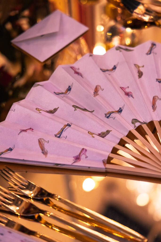 Bespoke Embroidered Napkins for a Manolo Blahnik Celebration