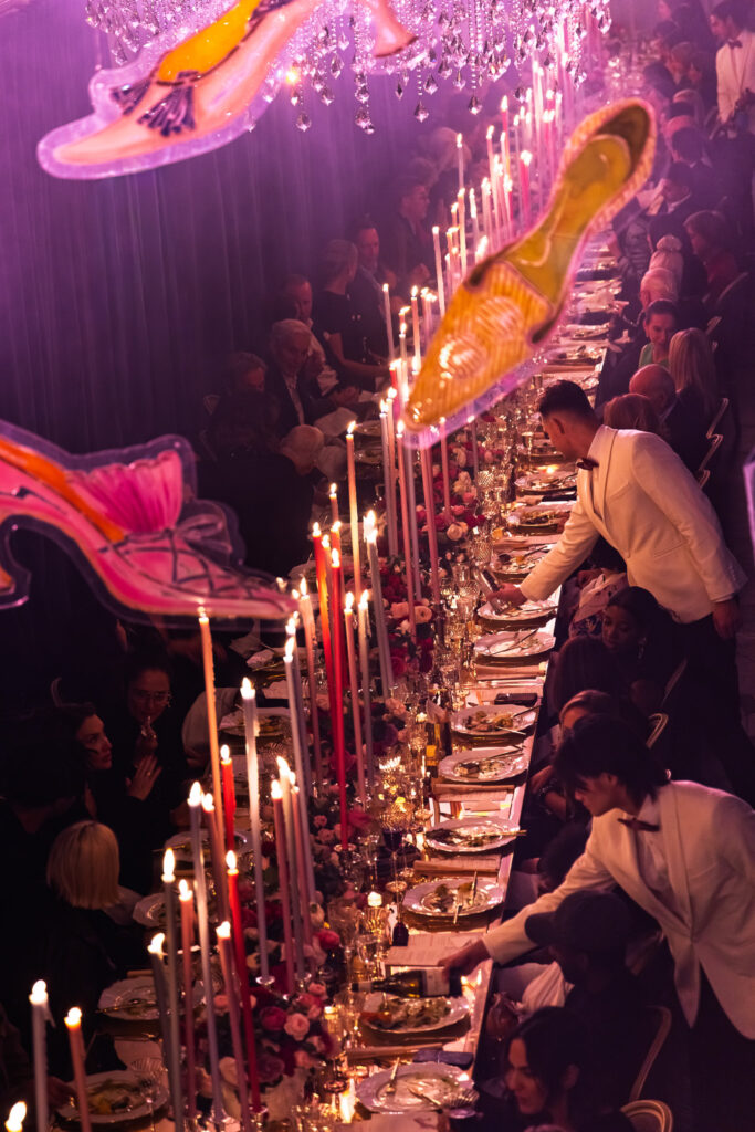 Bespoke Embroidered Napkins for a Manolo Blahnik Celebration