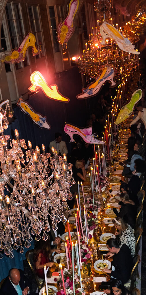 Bespoke Embroidered Napkins for a Manolo Blahnik Celebration