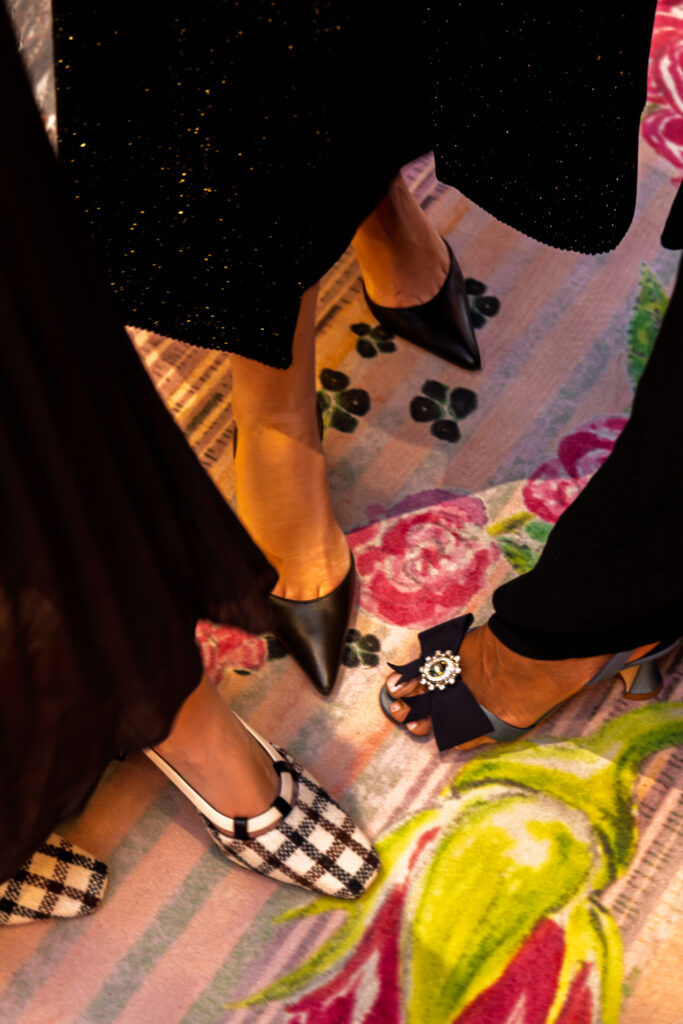 Bespoke Embroidered Napkins for a Manolo Blahnik Celebration