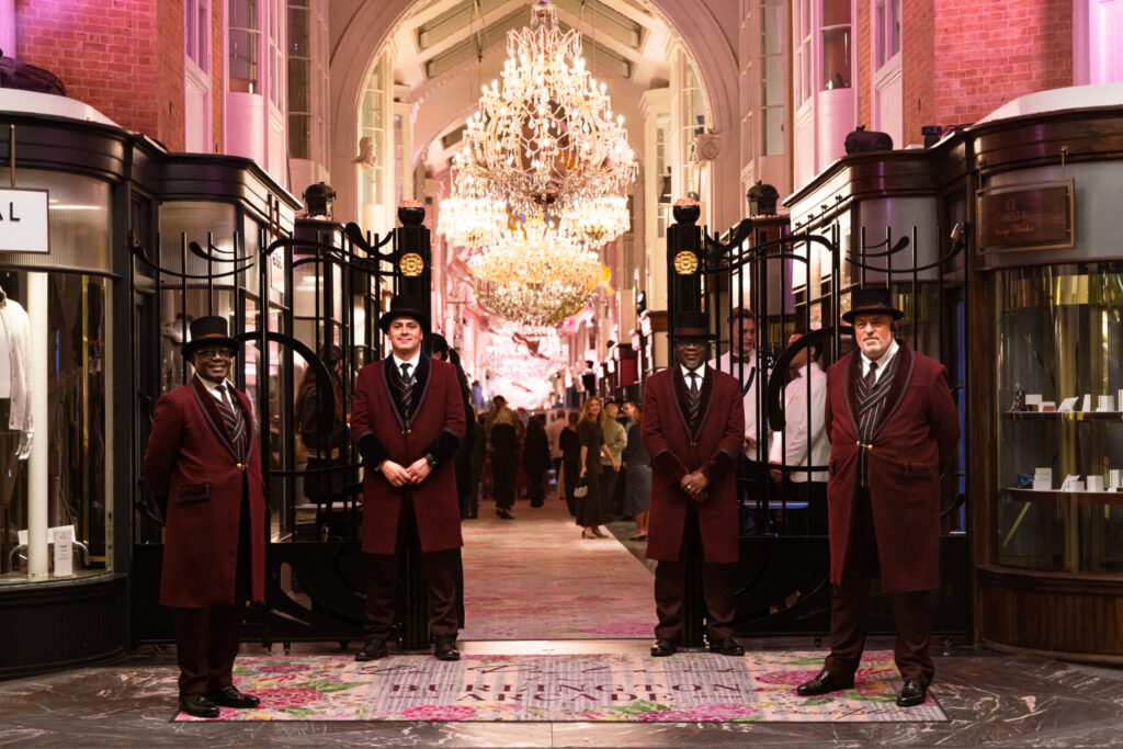 Bespoke Embroidered Napkins for a Manolo Blahnik Celebration