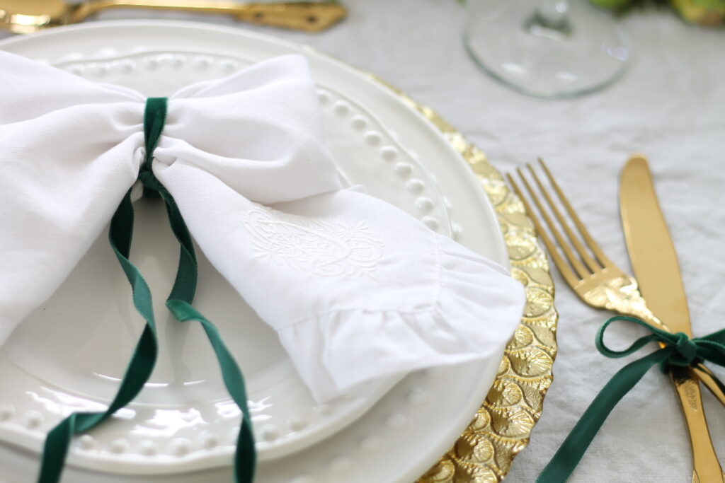 Why White-on-White is the Ultimate Statement for Embroidered Napkins