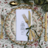 LINEN HEMSTITCH NAPKIN Christmas Nutcracker Napkin