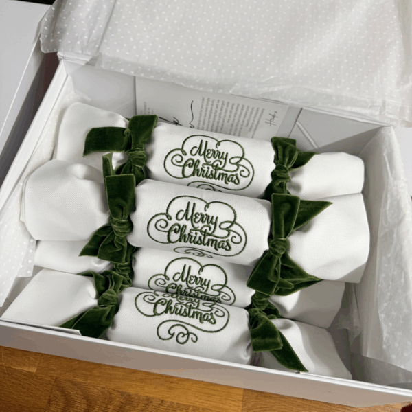 Reusable crackers Merry Christmas