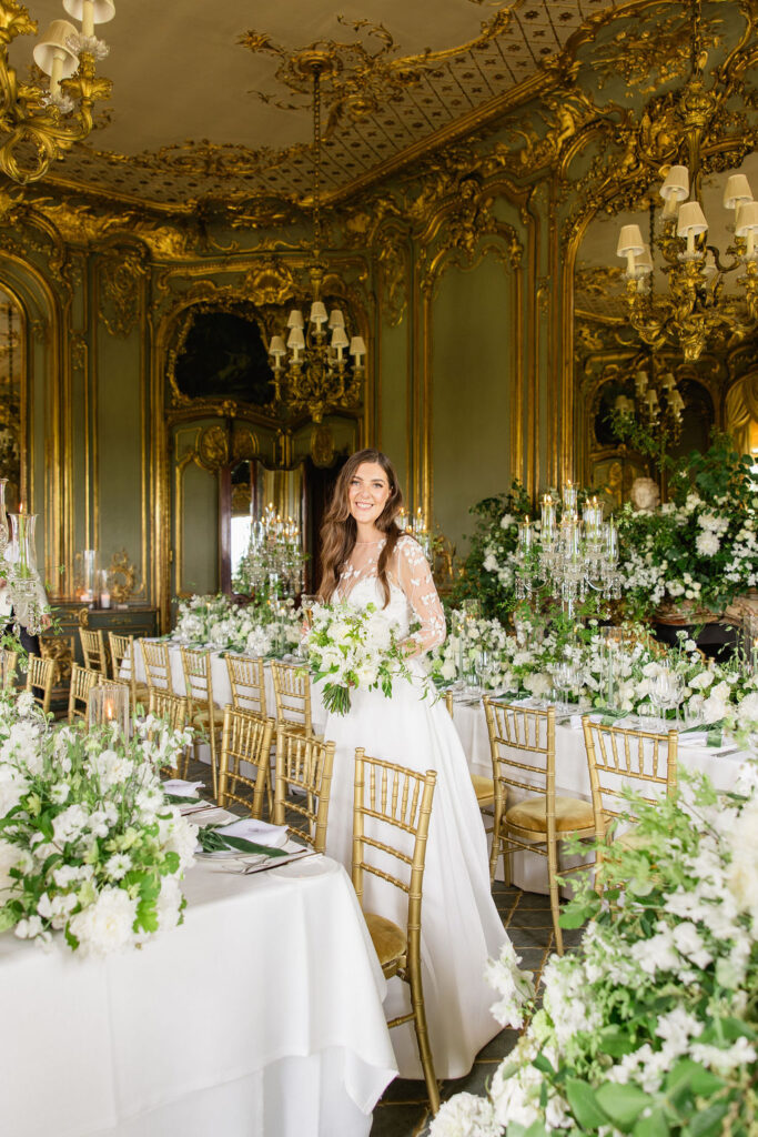 Custom Wedding Napkins for a Luxury Wedding at Cliveden House