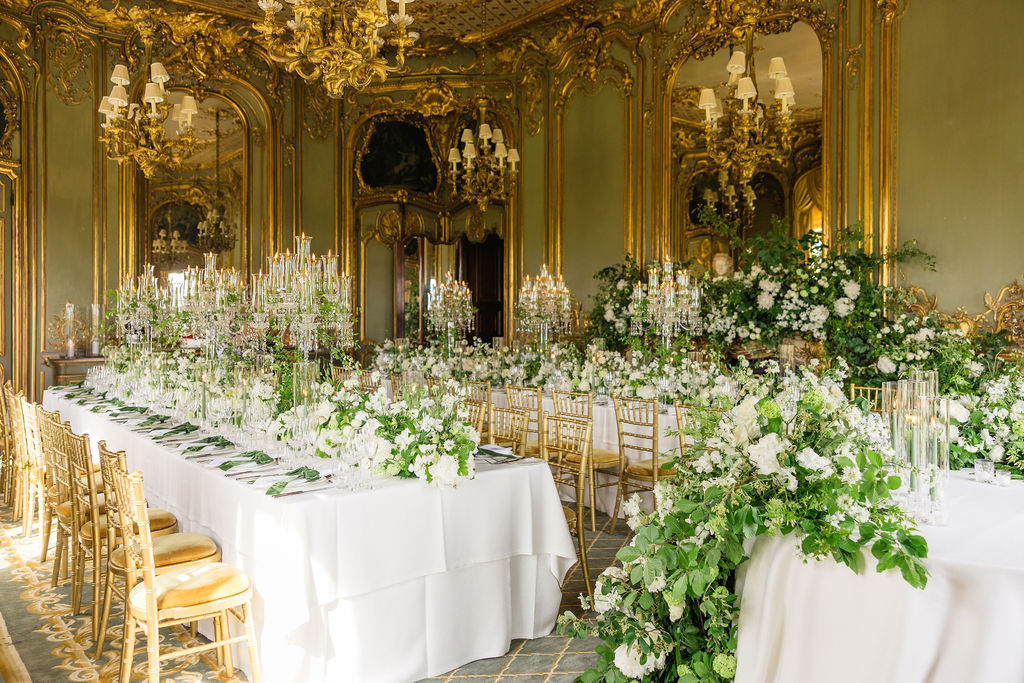 Custom Wedding Napkins for a Luxury Wedding at Cliveden House