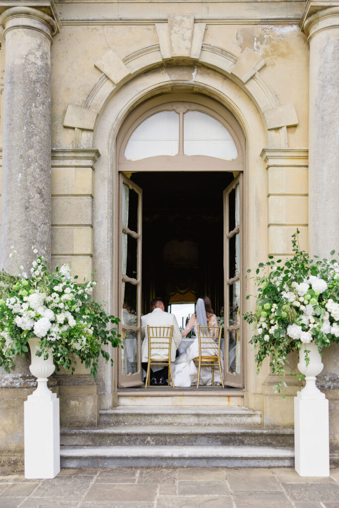 Custom Wedding Napkins for a Luxury Wedding at Cliveden House