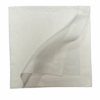 linen napkin white 56cm