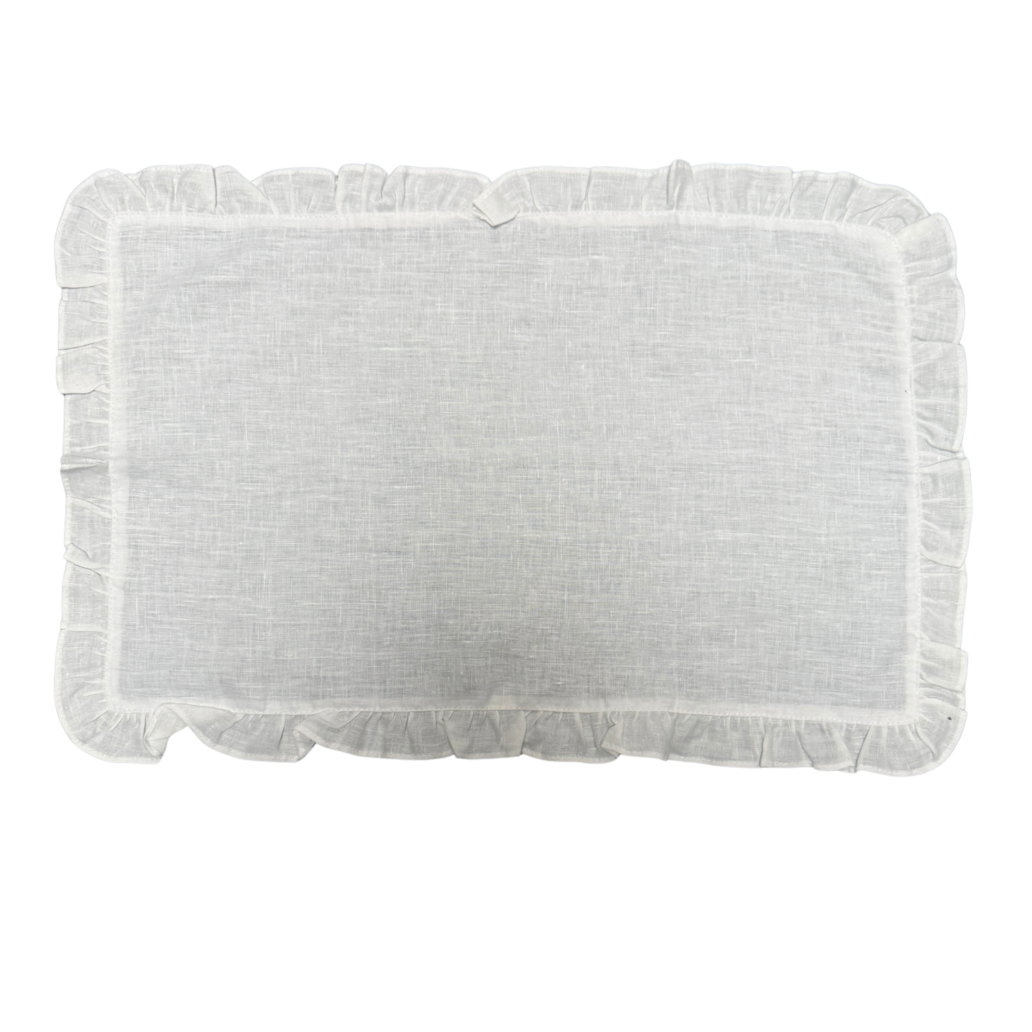 linen ruffle placemat