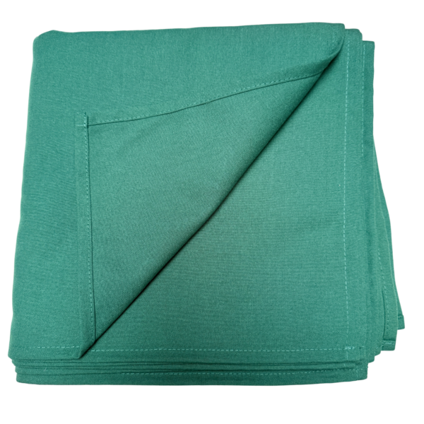 Cotton Feel Forest green napkins