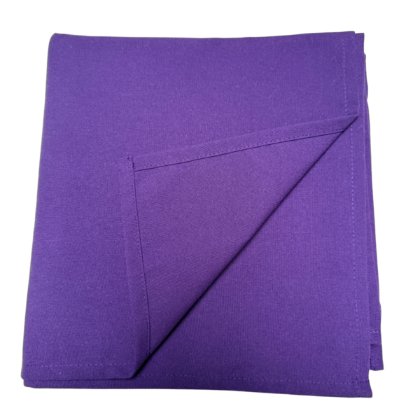 purple napkin