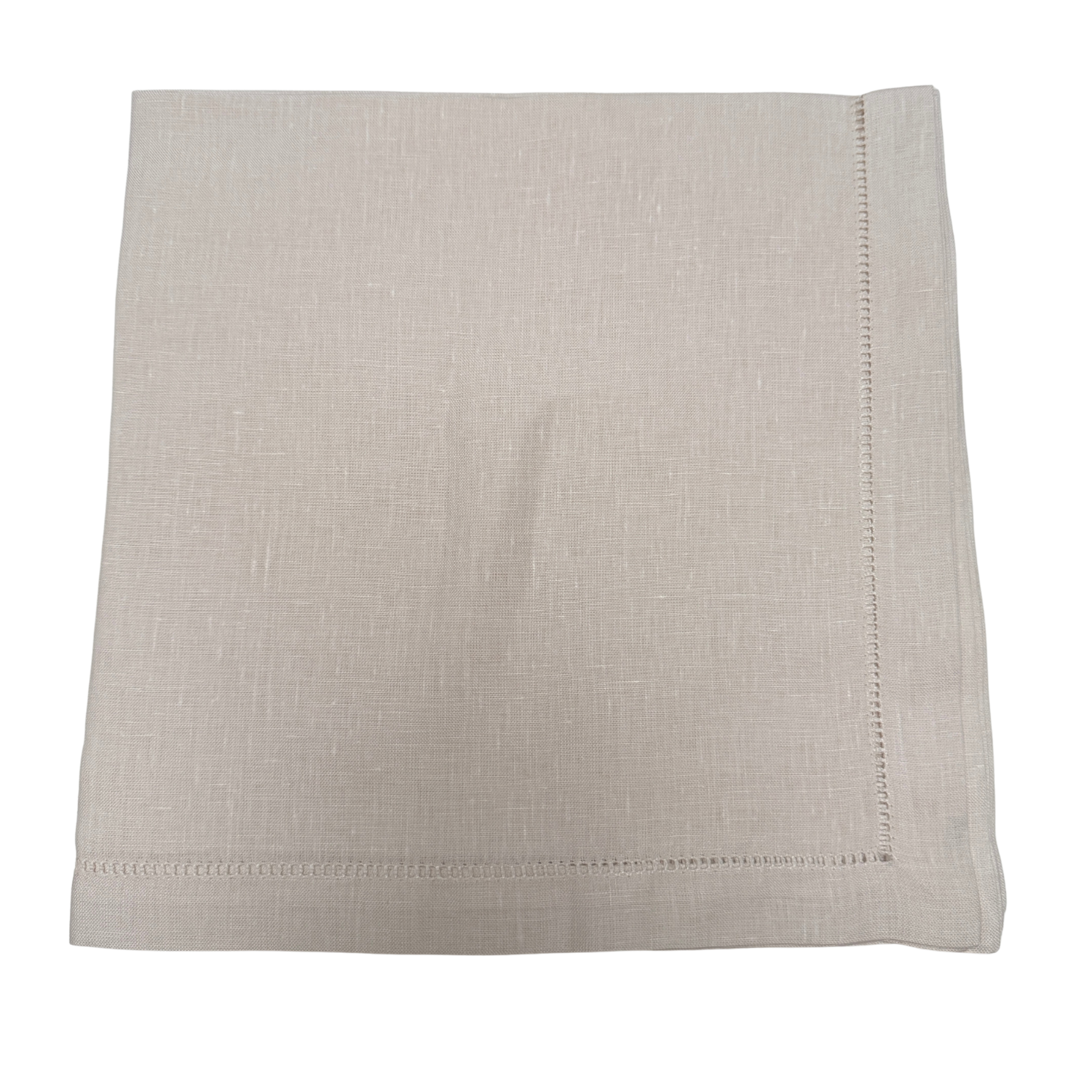 cream hemstitch napkin