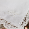Cotton Crochet Lace Edge Tea Napkin