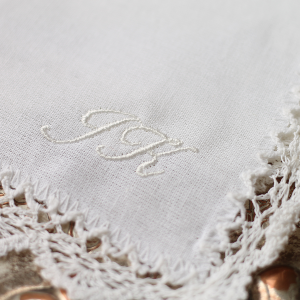 Cotton Crochet Lace Edge Tea Napkin