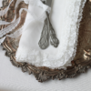 Linen & Nottingham Ruffle Lace Napkin