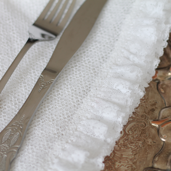 Nottingham Ruffle Lace Napkin