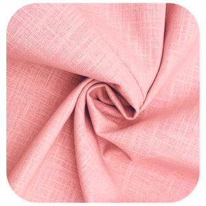 The Studio Napkin Collection : Plain-hem, Hemstitch & Scallop Napkins - Rose Pink