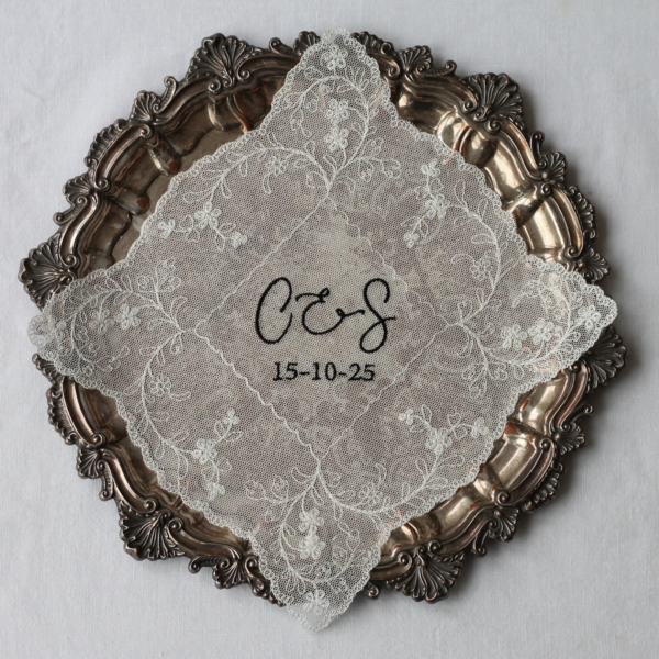 Personalised Nottingham Lace Doily