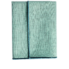 The Studio Napkin Collection Plain hem, Hemstitch & Scallop Napkins Aqua Blue