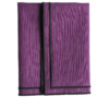 The Studio Napkin Collection Plain hem, Hemstitch & Scallop Napkins Aubergine