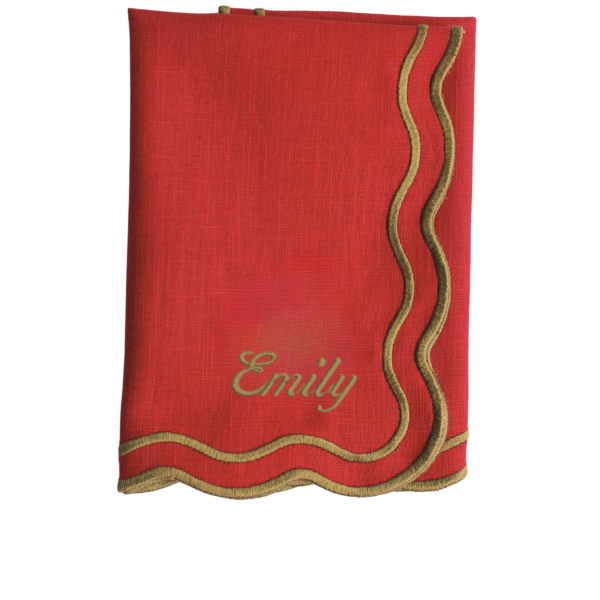 The Studio Napkin Collection : Anna- Double Wavy Napkin
