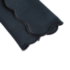 The Studio Napkin Collection Plain-hem, Hemstitch & Scallop Napkins Dark Navy