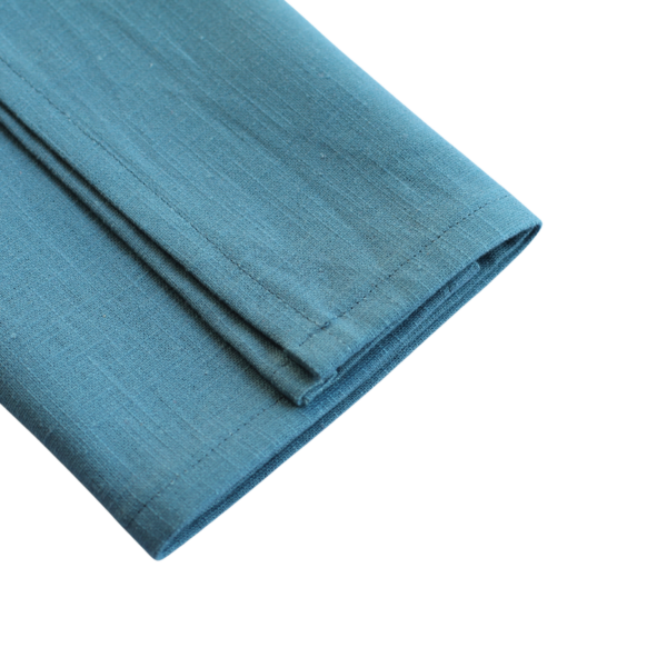 The Studio Napkin Collection Plain hem, Hemstitch & Scallop Napkins French Blue