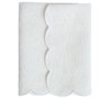 The Studio Napkin Collection Plain hem, Hemstitch & Scallop Napkins Ivory