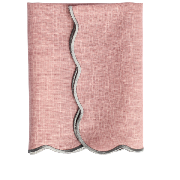 The Studio Napkin Collection Plainhem, Hemstitch & Scallop Napkins Lavender