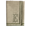 The Studio Napkin Collection Plain-hem, Hemstitch & Scallop Napkins Natural double square personalised Baroque