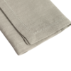 The Studio Napkin Collection Plain hem, Hemstitch & Scallop Napkins Grey
