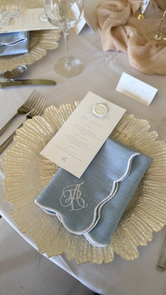 Table Styling by Colour: The Studio Napkin Collection