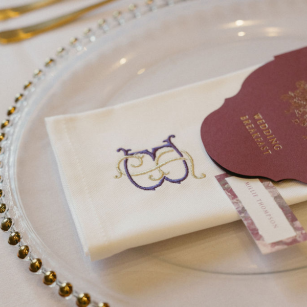 COTTON NAPKINS Couture Monogram
