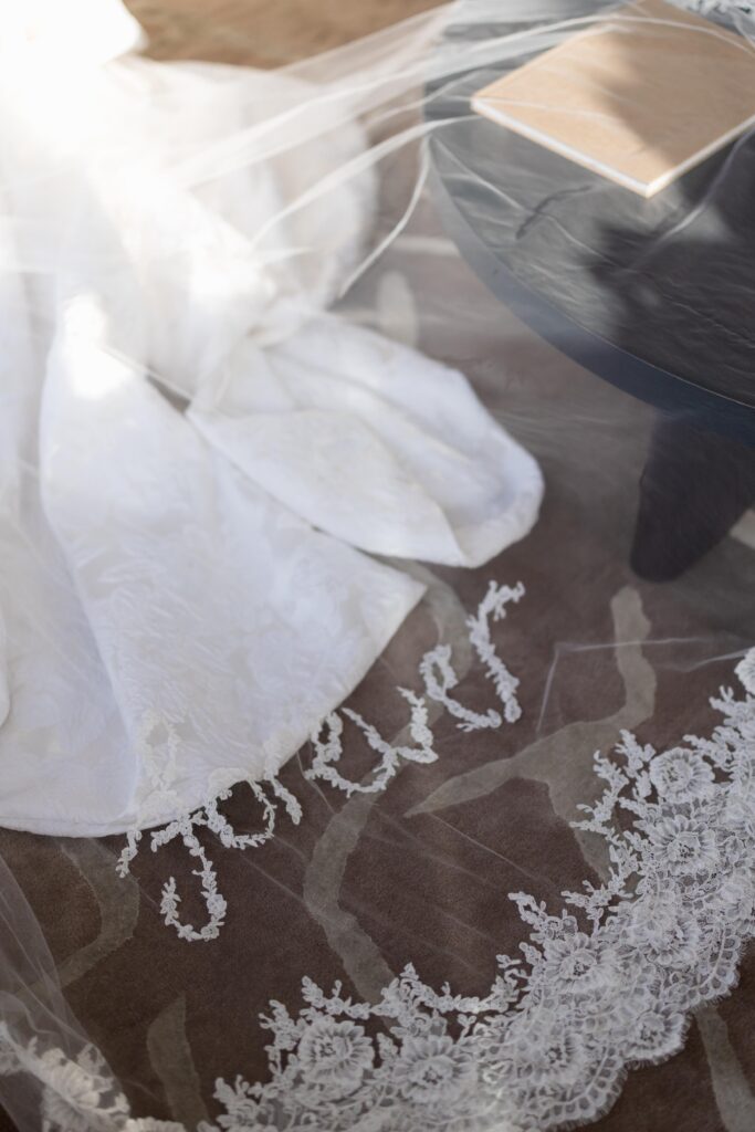 Luxury Wedding Tables with Embroidered Napkins at The Shard