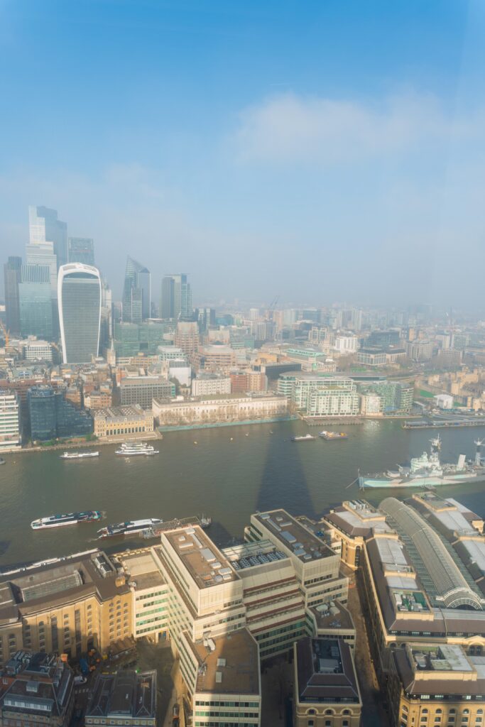 Luxury Wedding Tables with Embroidered Napkins at The Shard