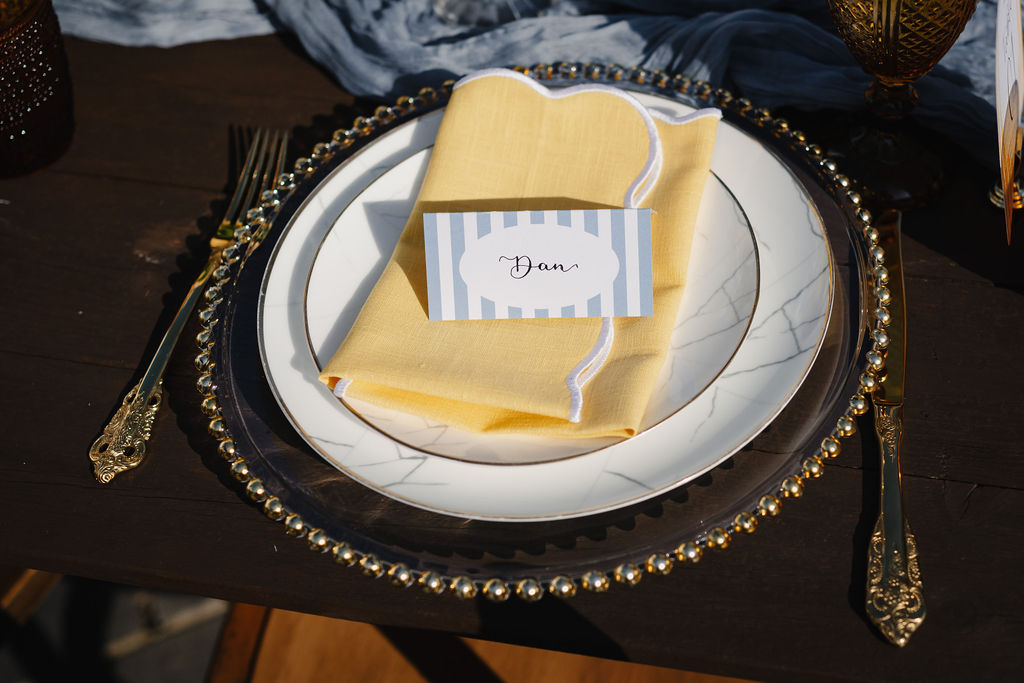 Table Styling by Colour: The Studio Napkin Collection