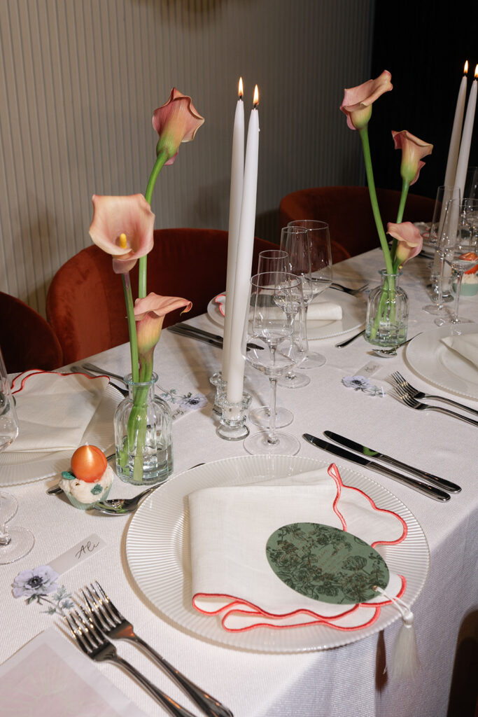 Table Styling by Colour: The Studio Napkin Collection