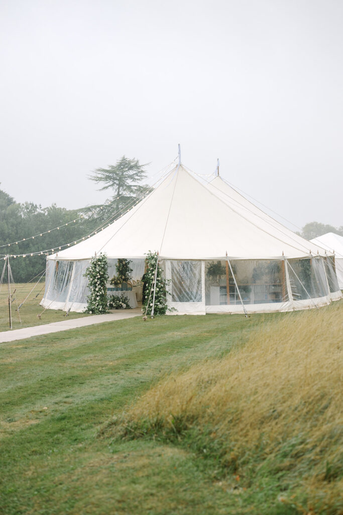 Custom Wedding Napkins for a Romantic Country House Wedding at Findon Place