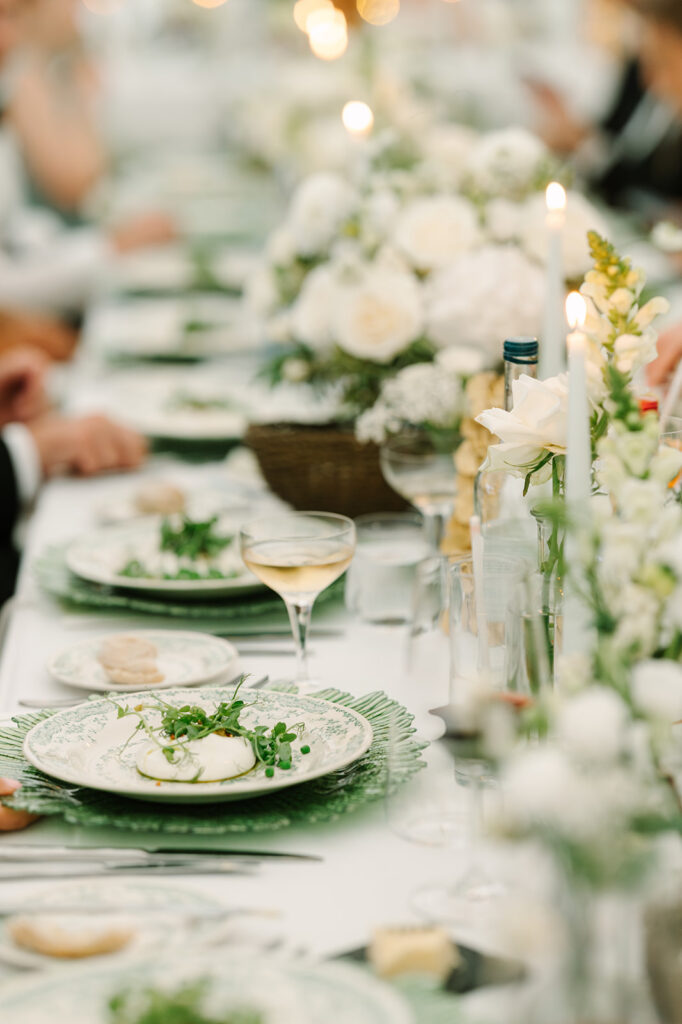 Custom Wedding Napkins for a Romantic Country House Wedding at Findon Place