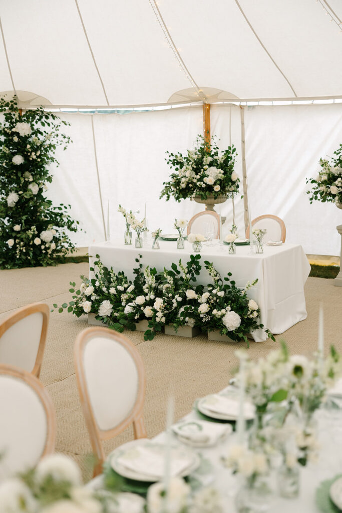 Custom Wedding Napkins for a Romantic Country House Wedding at Findon Place