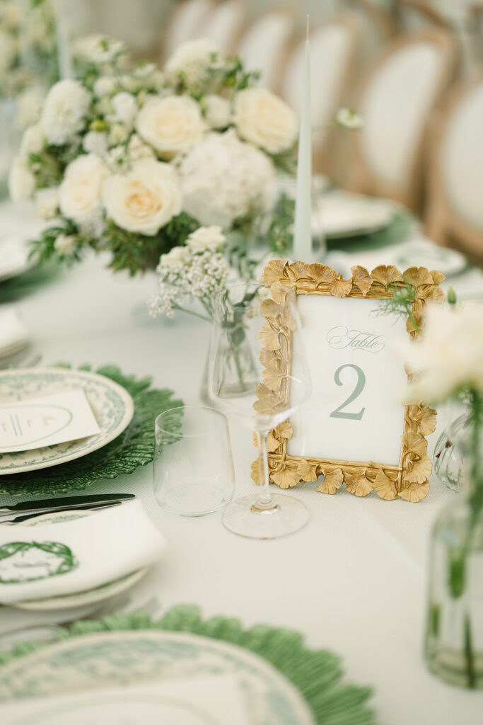 Custom Wedding Napkins for a Romantic Country House Wedding at Findon Place